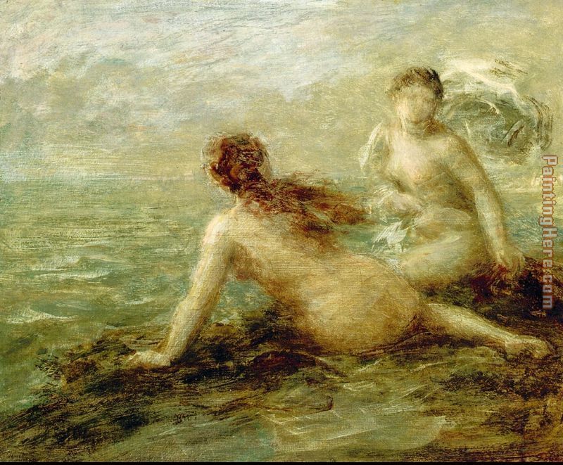 Henri Fantin-Latour Bathers by the Sea